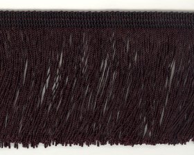 35mm Cut Fringe Black 35mm Cut Fringe Black