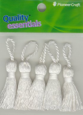 Tassels 35mm 01 White