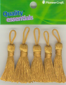 Tassels 35mm 52 Old Gold