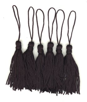 Tassels 80cms Black Pack x10 Tassels 80cms Black Pack x10