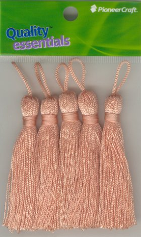 Tassels 70mm 22 Coral Tassels 70mm 22 Coral