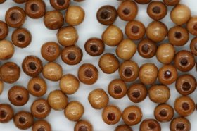 4mm W-Beads Tan