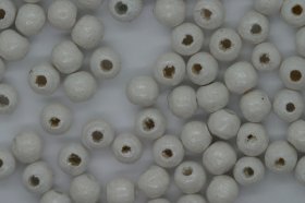 4mm W-Beads White