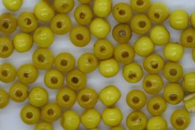 4mm W-Beads Yellow