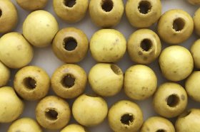 10mm W-Beads Yellow