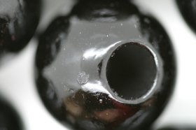 25mm W-Beads Black