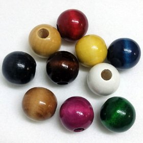 30mm W-Beads Mixed 10p