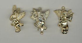 Gold Cherub Embellishment Assortment 5p