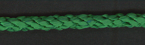 (image for) Cushion Cord Natural per mtr; Emerald