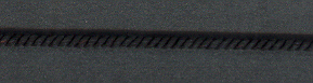 (image for) 3mm, 3 Ply Cord Black per mtr