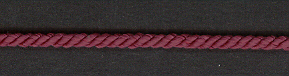 (image for) 3mm, 3 Ply Cord Claret per mtr