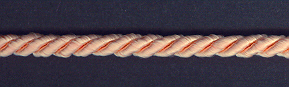 (image for) Rayon Cord 5mm Coral price per mtr