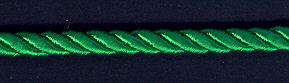 (image for) Rayon Cord 5mm Emerald price per mtr