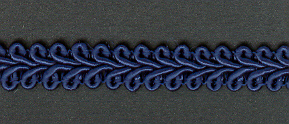 (image for) Navy Blue 12mm Gimp Braid 8.4m cut length