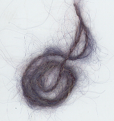 Yarn, Col Purple/Green/Gold, 50grams