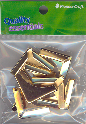(image for) Corners 433 Gold 27x15x4mm x 8 pieces