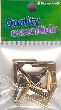 Corners 438 Silver 20x20x2mm (packx8p) Corners 438 Silver 20x20x2mm (packx8p)