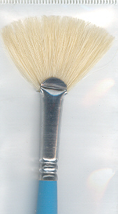 White Natural Hair Fan 4