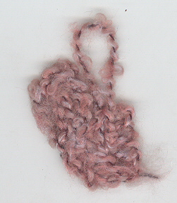 Yarn, Col Mottled Greg/Rust with a Black Thread, 70grams