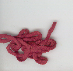 Chenille Type, Col Dark Red, 105grams Chenille Type, Col Dark Red, 105grams