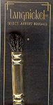 Deerfoot Angular Fitch Hair Stippler 3/8''