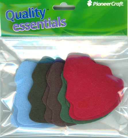 (image for) Felt Cut Out Tree 10p