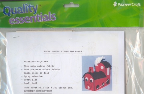 (image for) Train Tissue Box