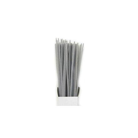 (image for) Chenille Sticks 3mm; Grey 100p