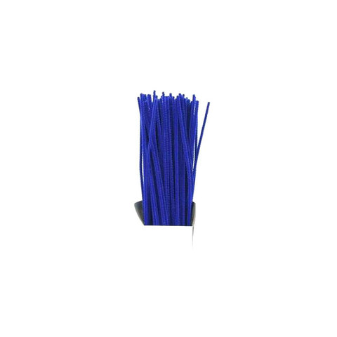 (image for) Chenille Sticks 3mm; Royal 100p