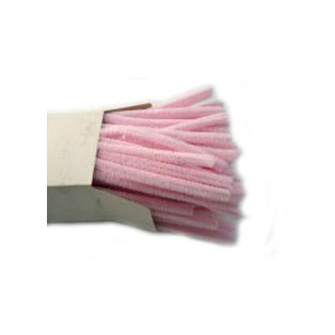 (image for) Chenille Sticks 12mm; Light Pink 100p