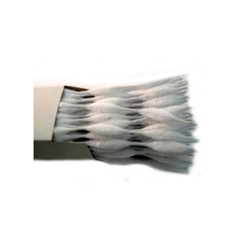 (image for) Chenille Bumps 15mm; White 100p