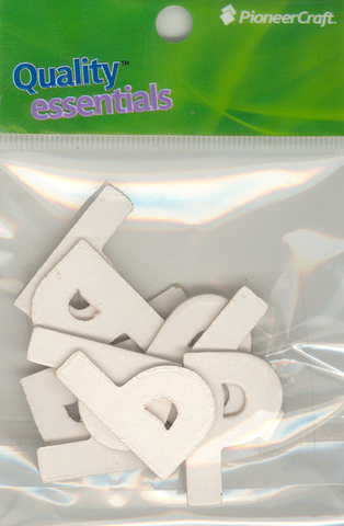 (image for) Set Small Alphabet (C)10 pack. Size 33x23mm