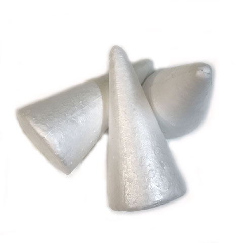 (image for) 11cm Polystyrene Foam Cone