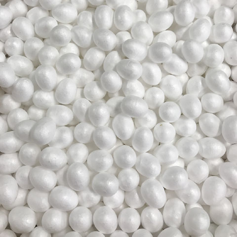 (image for) 40mm White Polystyrene Foam Egg