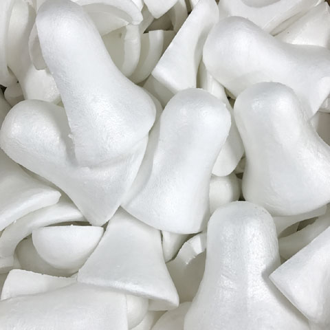 (image for) 150mm White Polystyrene Foam Bell