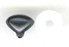 15mm D-Nose Black