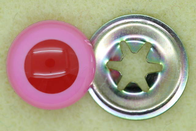 (image for) 18mm Pink/Red Cry Eye 50p