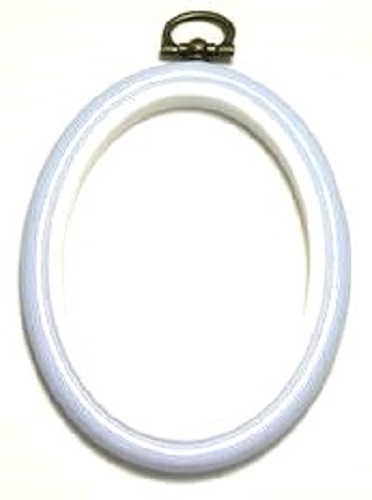 (image for) Flexi Hoop Oval 2 x 3in L Blue 1p
