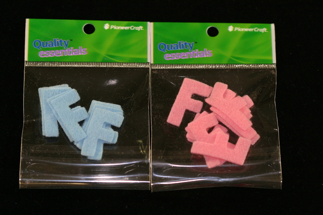 (image for) Felt Alphabet Letter F 10p