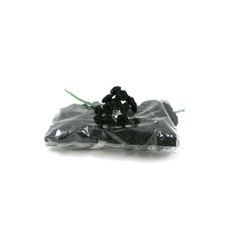 (image for) Ribbon Rose Black, 144p pack