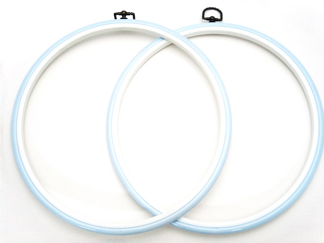 (image for) Flexi Hoop Round 10in; Light Blue 1p