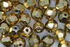 6mm Czech Glass Facet Beads