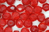6mm Faceted Beads Red 100g