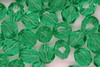 6mm Faceted Beads Green 100
