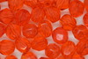 6mm Faceted Beads Orange 100g