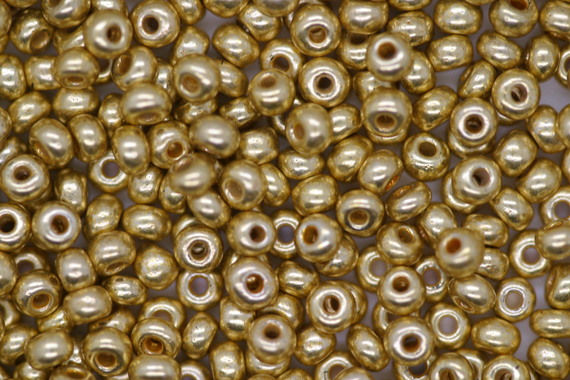 Czech Metallic Seed Beads