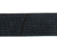 Knitted Elastic 25mm Black