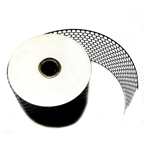 (image for) Honeycomb Sequin Ribbon 85mm wide, 45m roll; Black