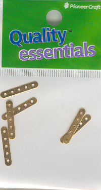5 Hole Spacer Bar Gold 5 Hole Spacer Bar Gold