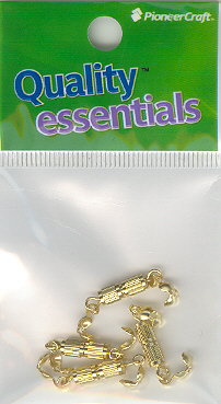 Barrel Clasp #4 Gold Barrel Clasp #4 Gold